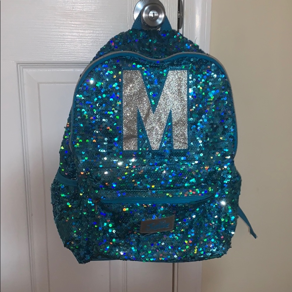 Blue justice bag